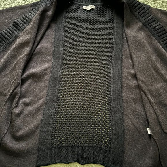 Label + Thread Brand Ladies 100% Merino Wool Cardigan Size Large - Picture 9 of 12